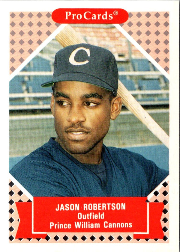 1991 Classic Best Prince William Cannons Jason Robertson #22