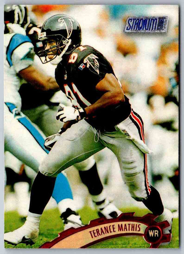 1997 Topps Stadium Club Football Terance Mathis #141