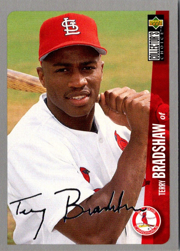 1996 Collector's Choice Silver Signature Terry Bradshaw #282