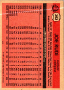 1981 O-Pee-Chee Joe Rudi