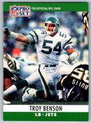 1990 Pro Set Troy Benson