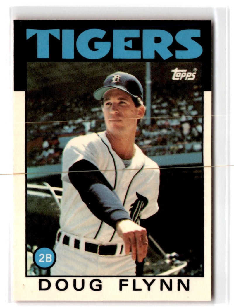 1986 Topps Tiffany Doug Flynn