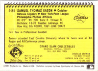 1991 ProCards Tommy Eason #3485