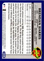 2003 Topps Brendan Harris #308 Rookie