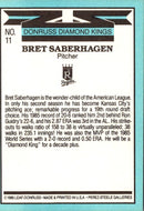 1986 Leaf Bret Saberhagen