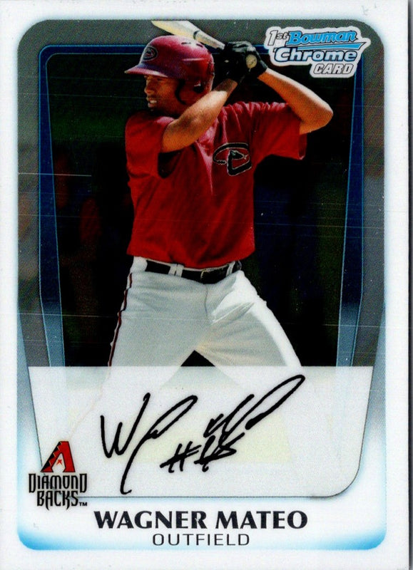 2011 Bowman Chrome Wagner Mateo #BCP88