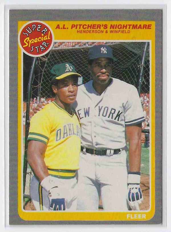 1985 Fleer Dave Winfield  #629