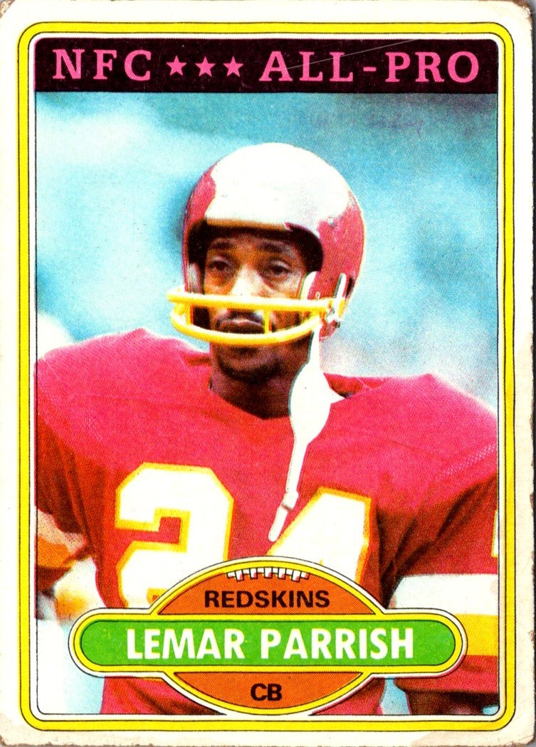 1980 Topps Lemar Parrish