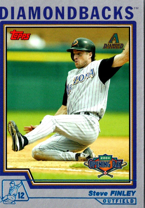 2004 Topps Opening Day Steve Finley #23