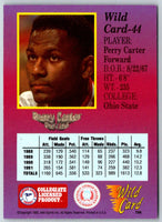 1991 Wild Card Perry Carter #44
