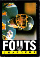 1985 Topps Dan Fouts #372