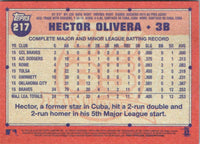 2016 Topps Archives Hector Olivera #217 Rookie