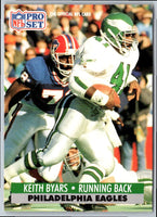 1991 Pro Set Keith Byars #255