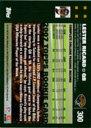 2007 Topps Lester Ricard