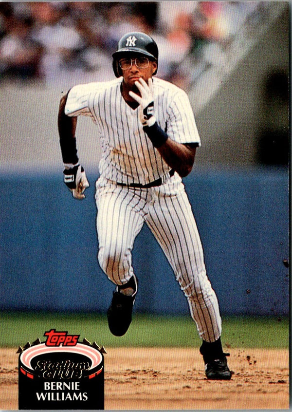 1992 Stadium Club Bernie Williams #260