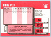 1989 Fleer Chris Welp #118