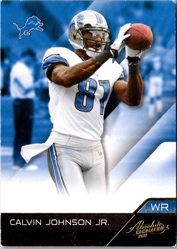 2011 Panini Absolute Memorabilia Calvin Johnson Jr. #35