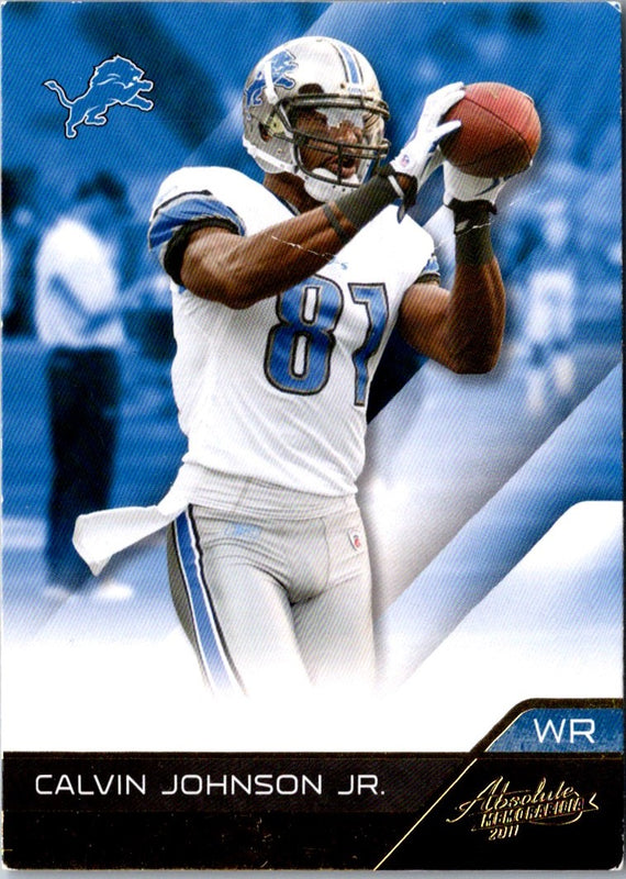 2011 Panini Absolute Memorabilia Calvin Johnson Jr. #35