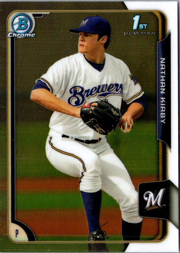 2015 Bowman Draft Picks & Prospects Chrome Nathan Kirby #145