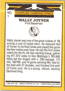 1986 Diamond Kings Wally Joyner