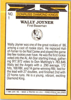 1986 Diamond Kings Wally Joyner #1