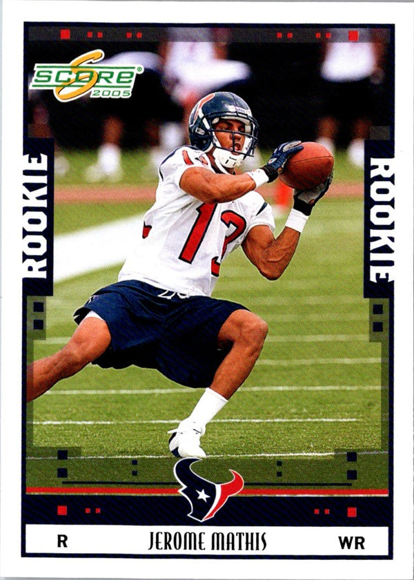 2005 Score Jerome Mathis #381 Rookie