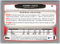 2013 Bowman Johnny Cueto #10