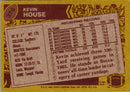 1986 Topps Kevin House
