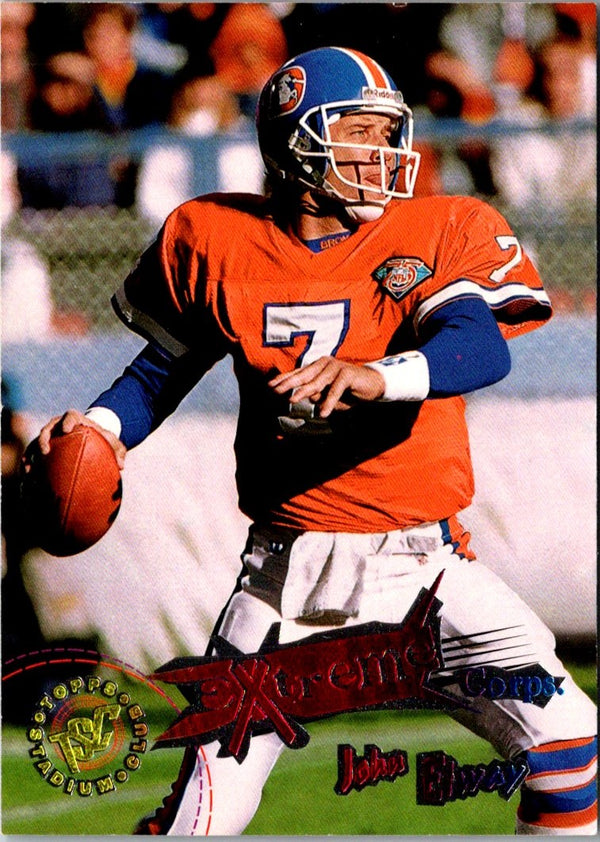 1995 Stadium Club John Elway #X189