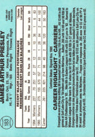1986 Leaf Jim Presley #183