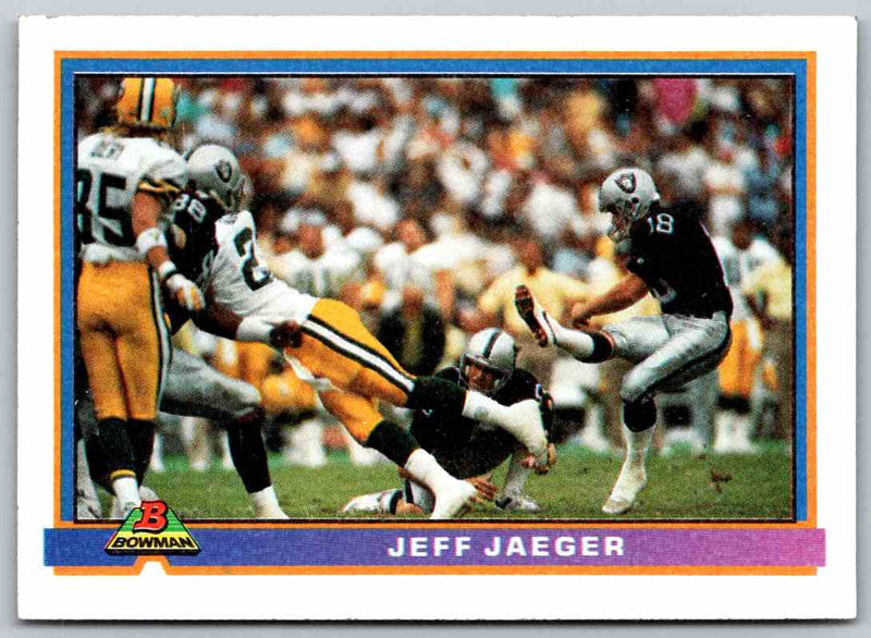 1991 Bowman Football Jeff Jaeger