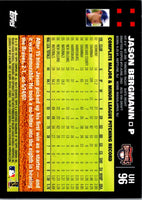 2007 Topps Updates & Highlights Jason Bergmann #UH96