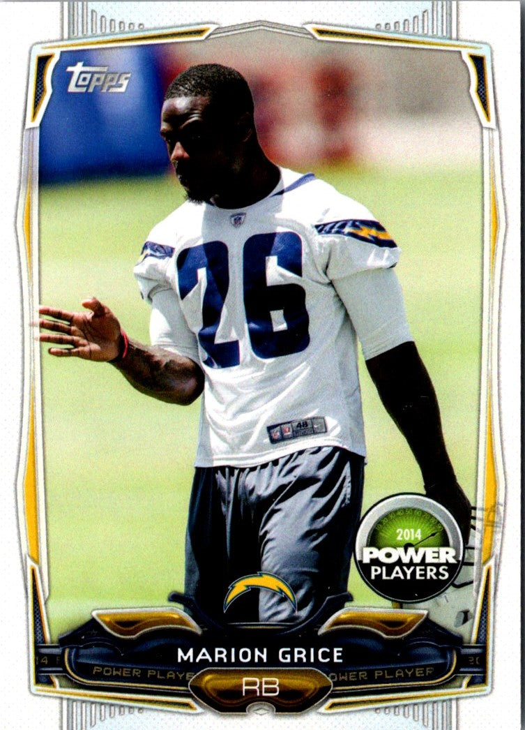 2014 Topps Power Players Marion Grice