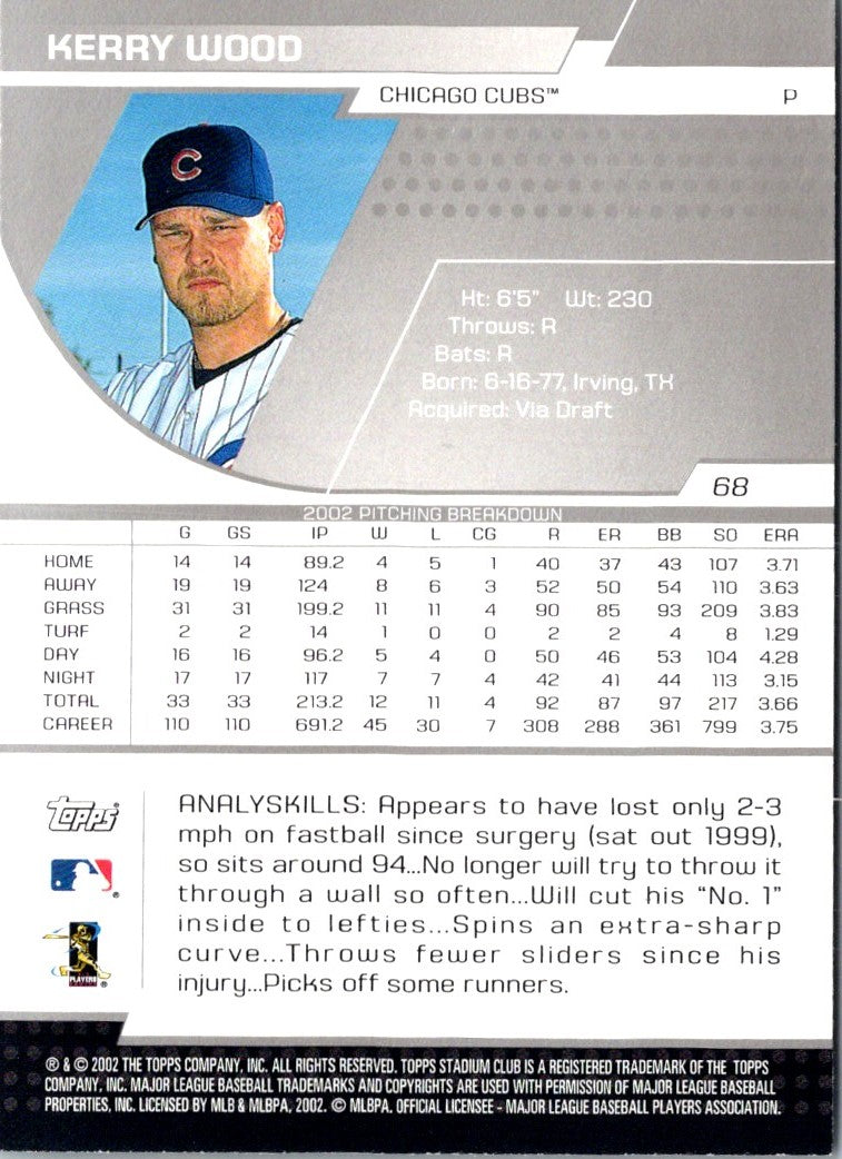 2001 Topps Kerry Wood