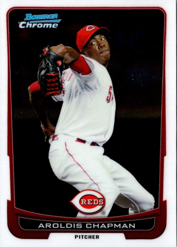 2012 Bowman Chrome Aroldis Chapman