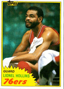 1981 Topps Lionel Hollins