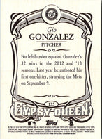 2014 Topps Gypsy Queen Gio Gonzalez #135