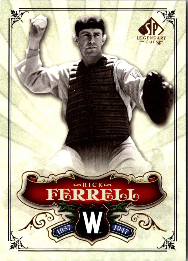 2006 SP Legendary Cuts Rick Ferrell #8