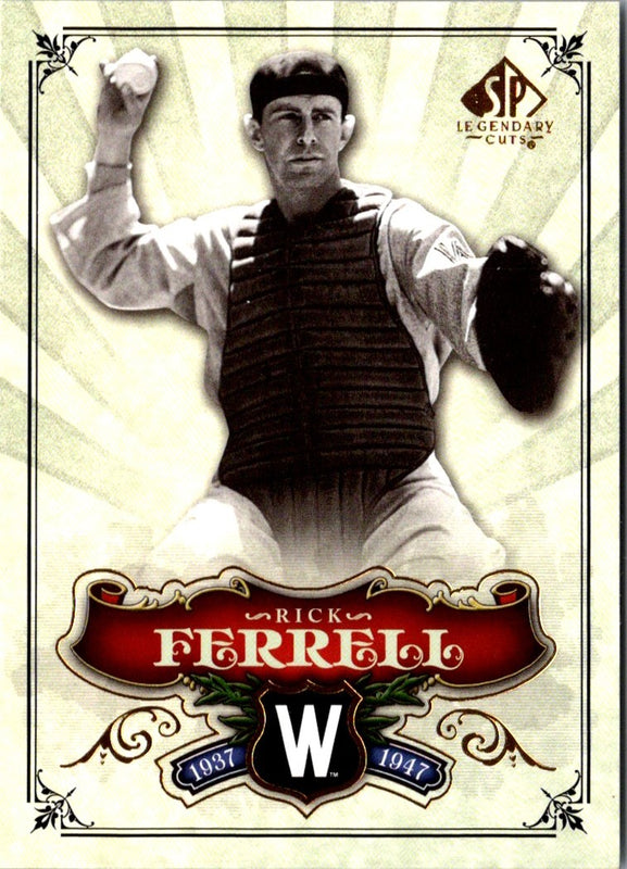 2006 SP Legendary Cuts Rick Ferrell #8