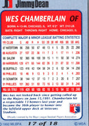 1992 Jimmy Dean Wes Chamberlain