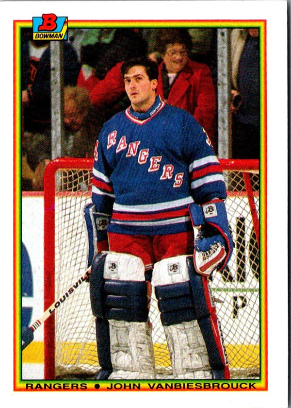 1990 Bowman John Vanbiesbrouck #222