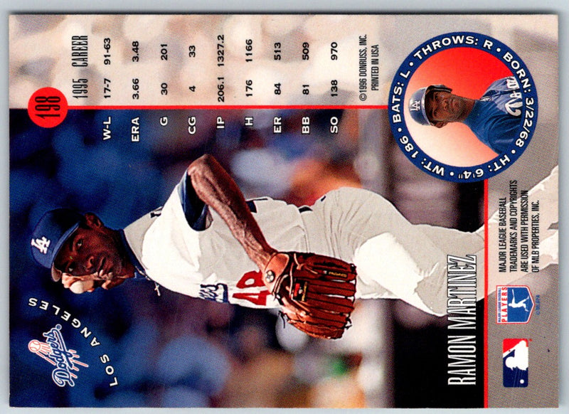1996 Leaf Ramon Martinez