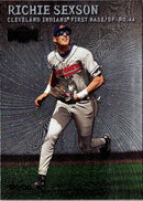 1999 Bowman's Best Rookie Locker Room Game Used Bats Richie Sexson