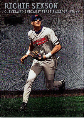 1999 Bowman's Best Rookie Locker Room Game Used Bats Richie Sexson #RB6
