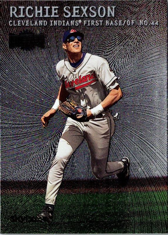 1999 Bowman's Best Rookie Locker Room Game Used Bats Richie Sexson #RB6
