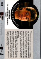 1990 Pro Set The James Norris Memorial Trophy #384