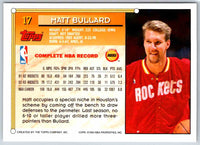 1993 Topps Matt Bullard #17
