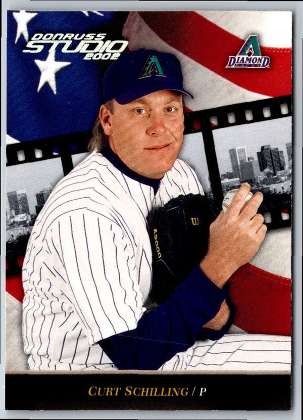 2002 Donruss Studio Curt Schilling #191