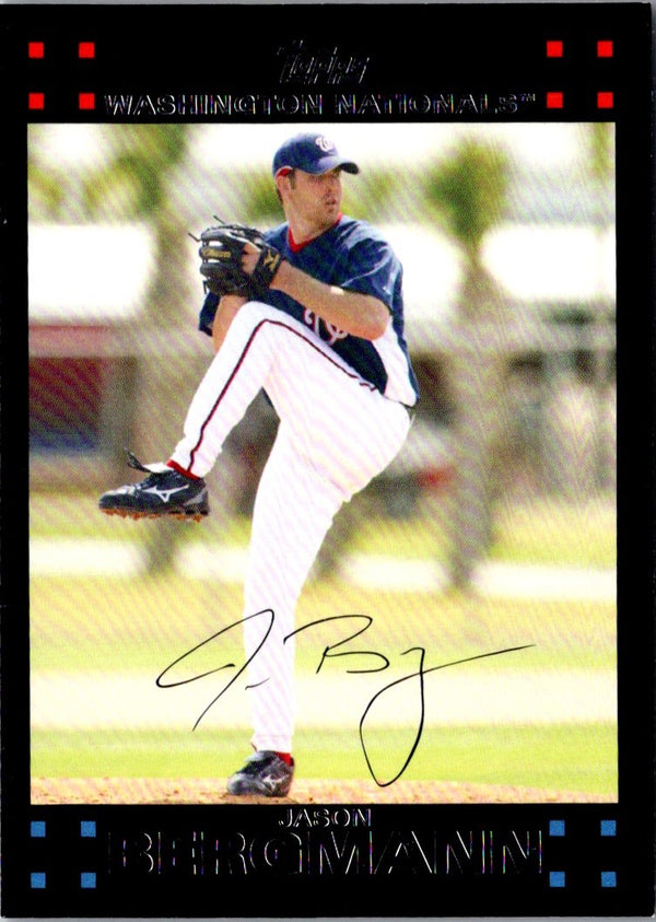 2007 Topps Updates & Highlights Jason Bergmann #UH96