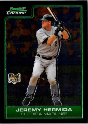 2006 Bowman Chrome Draft Picks & Prospects Jeremy Hermida #BDP29